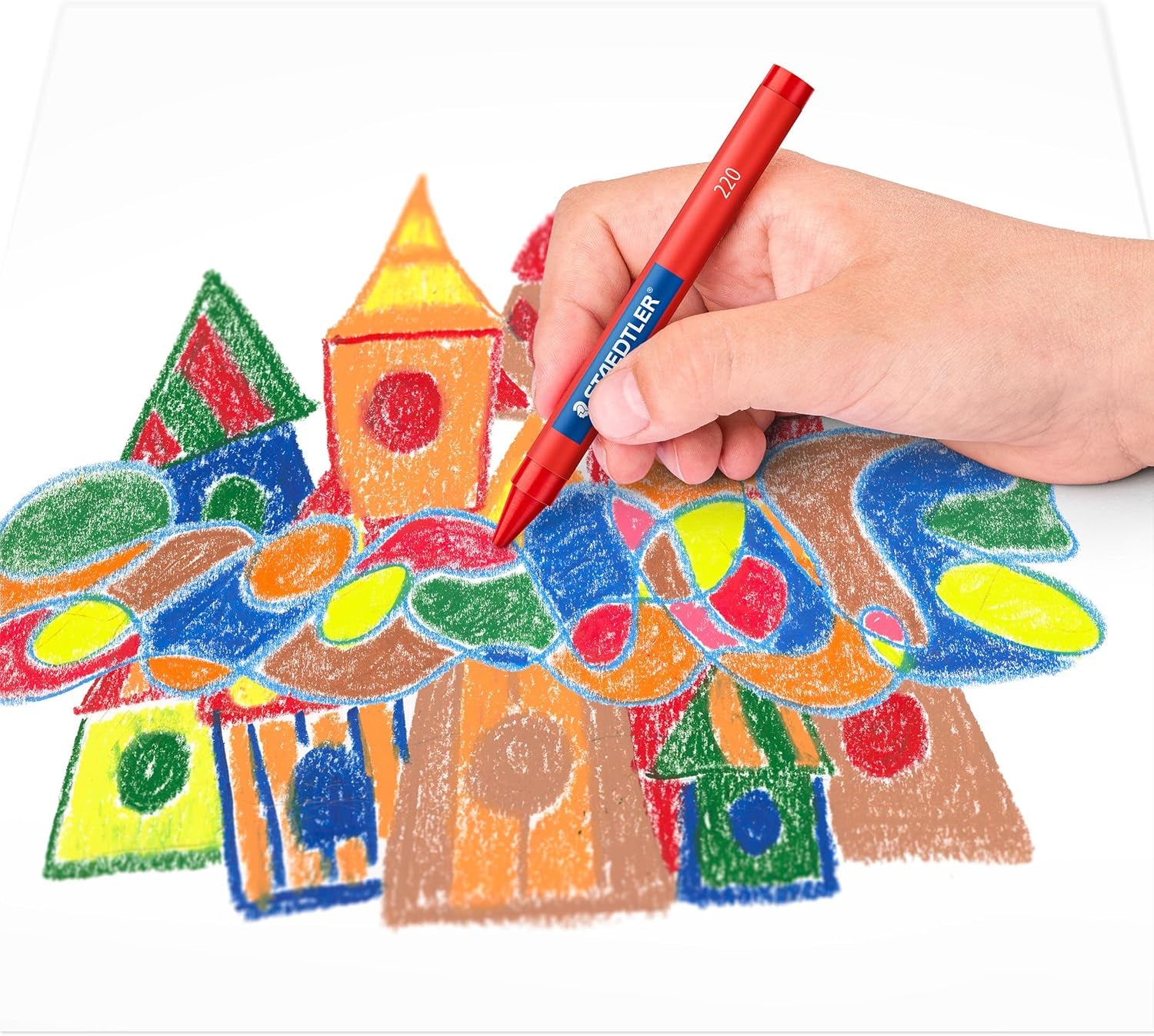 STAEDTLER Wax Crayons – Brilliant Colours for Little Artists