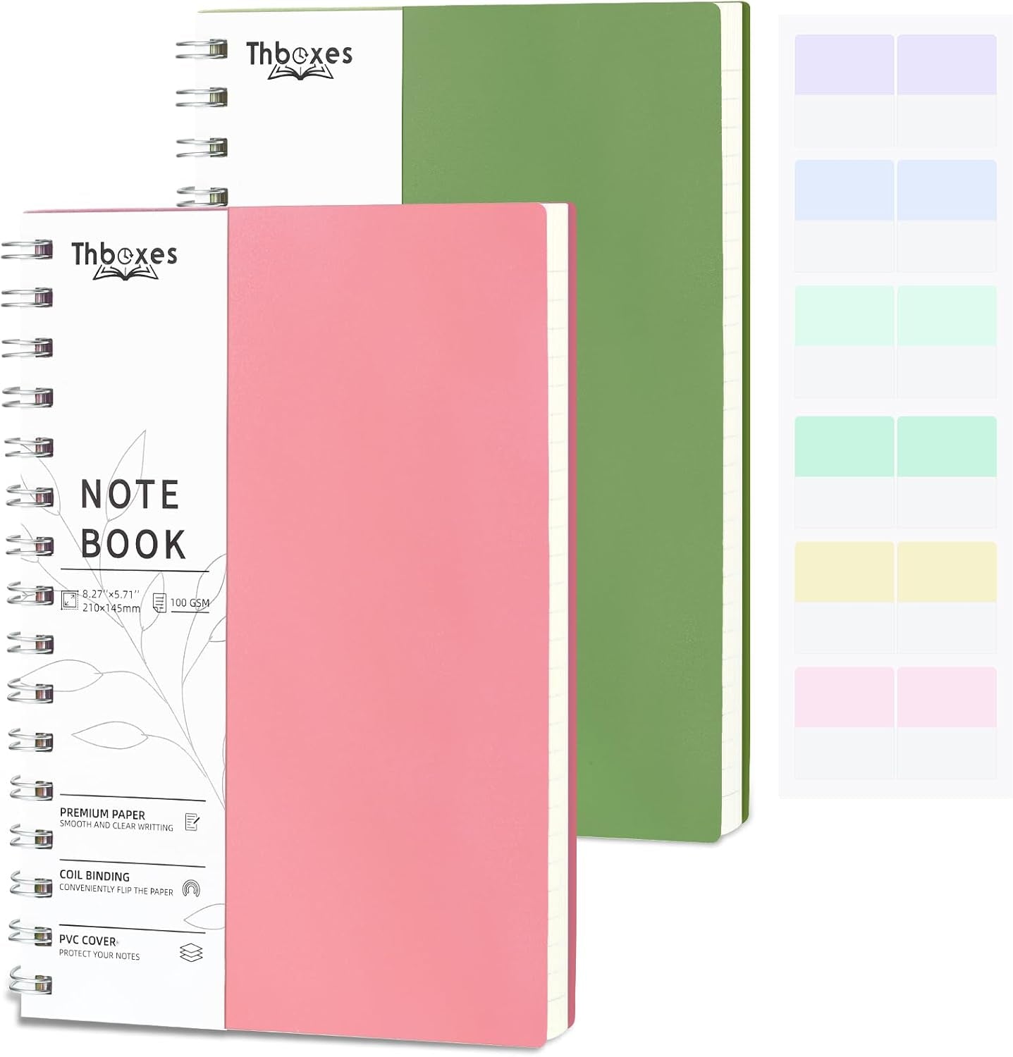 A5 Lined Spiral Notebook – Durable, Organized & Perfect for Everyday Use