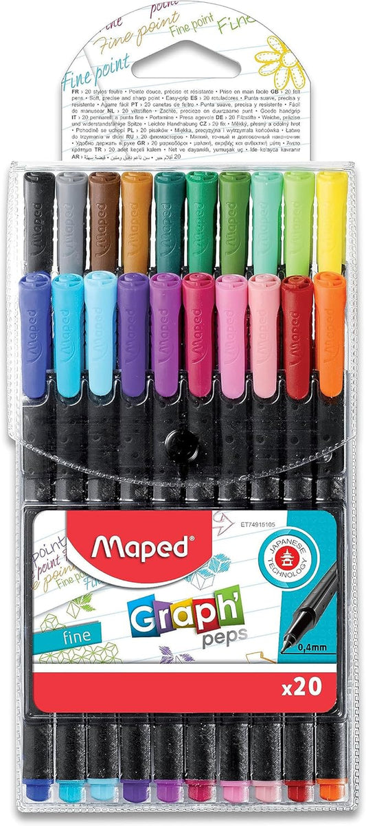 STAEDTLER Triangular Fine Liner Pens – Precision & Comfort for Effortless Writing