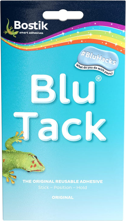 Bostik Blu Tack White – The Original Reusable Adhesive