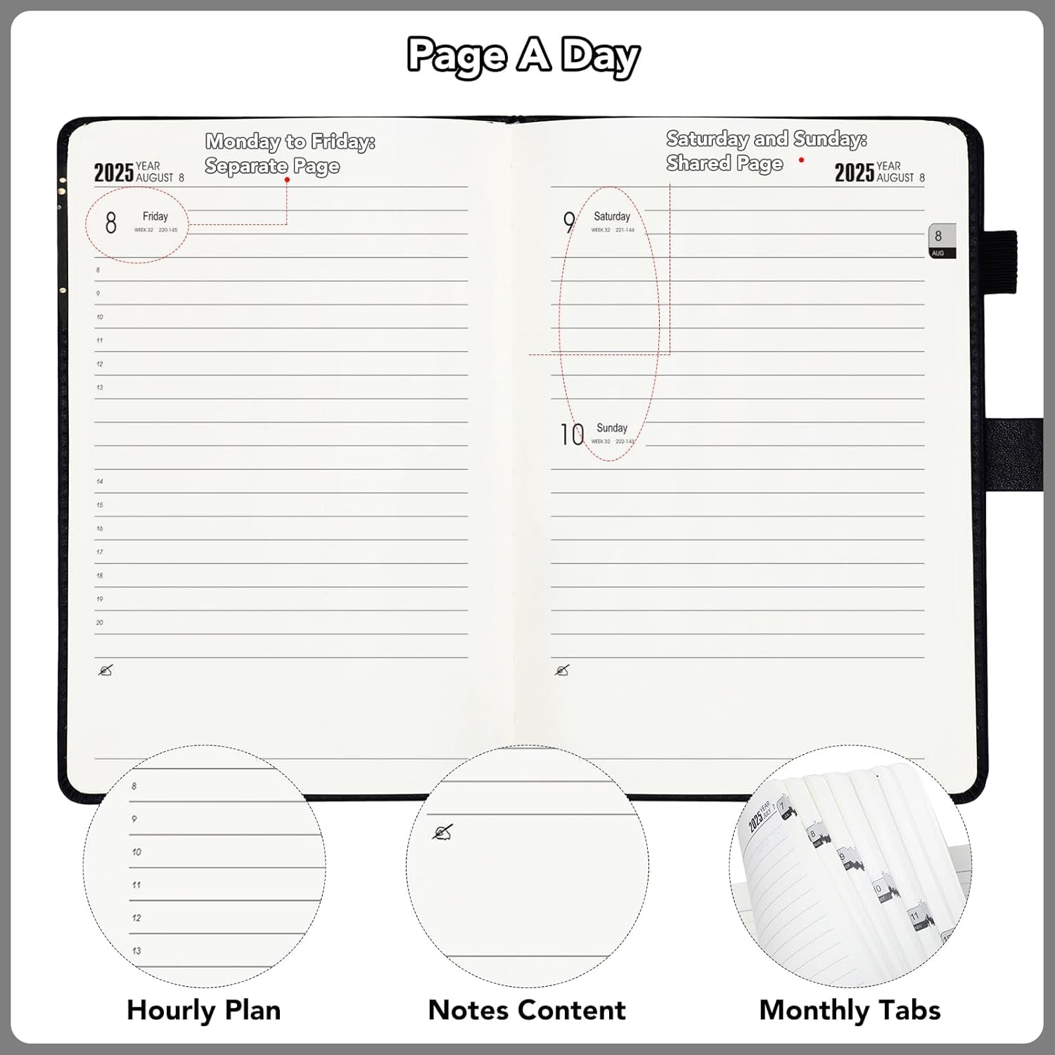 A5 Academic Diary 2025-2026 – Elegant, Practical & Perfect for Daily Planning