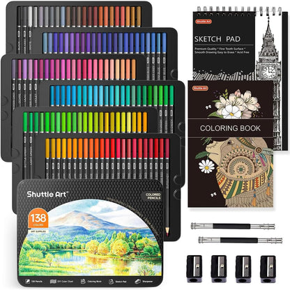 Professional Coloured Pencil Set – High-Quality Pencils for Artists & Colouring Enthusiasts