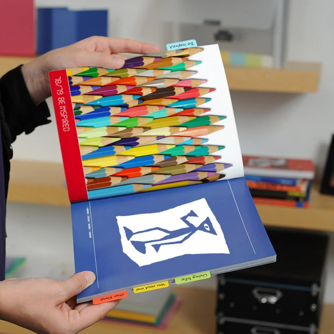 3L Extra-Durable Double-Sided Index Tabs – Perfect for Organizing & Referencing
