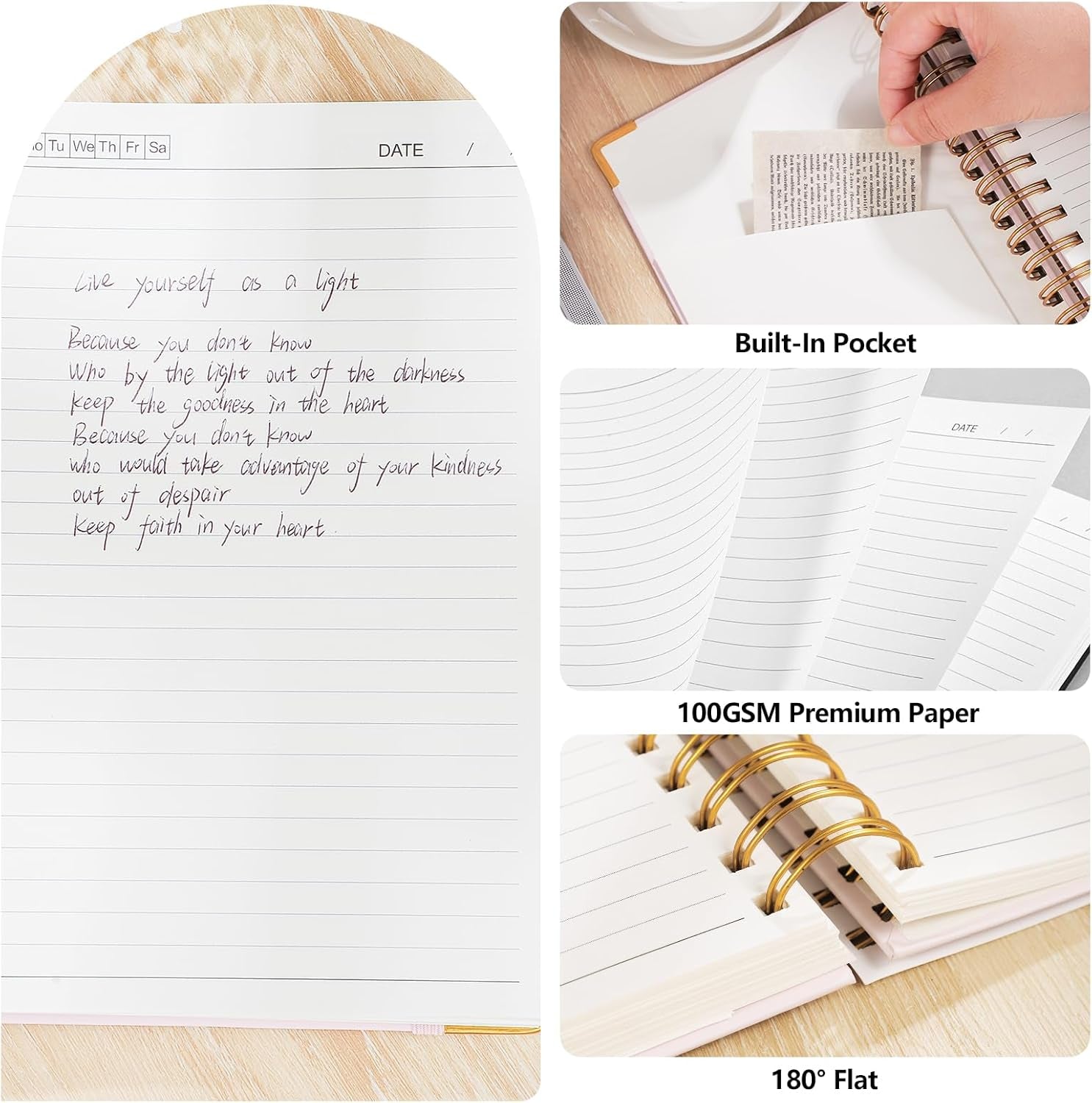 A5 Lined Notebook – Durable, Organized & Perfect for Everyday Use