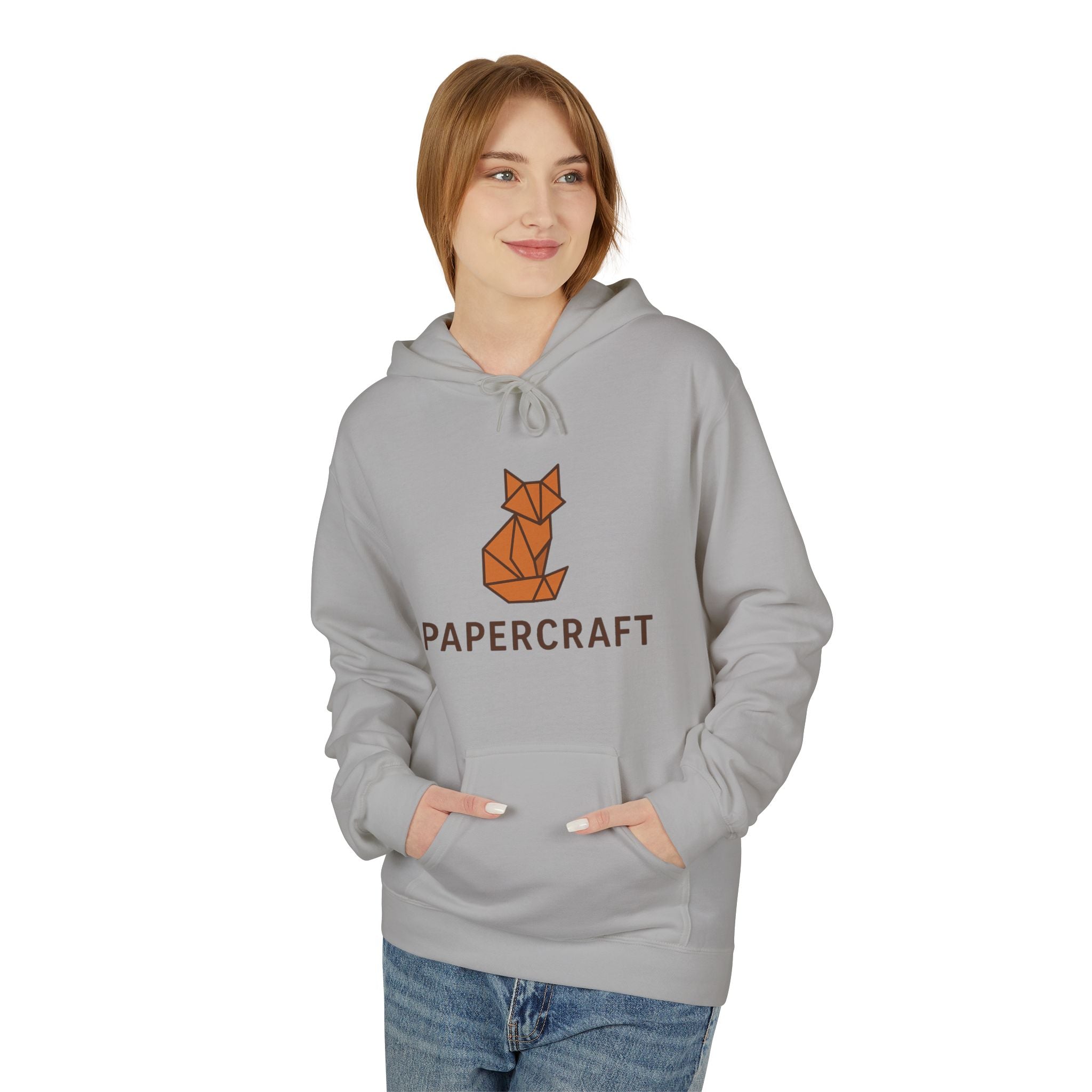 Papercraft Fleece Hoodie