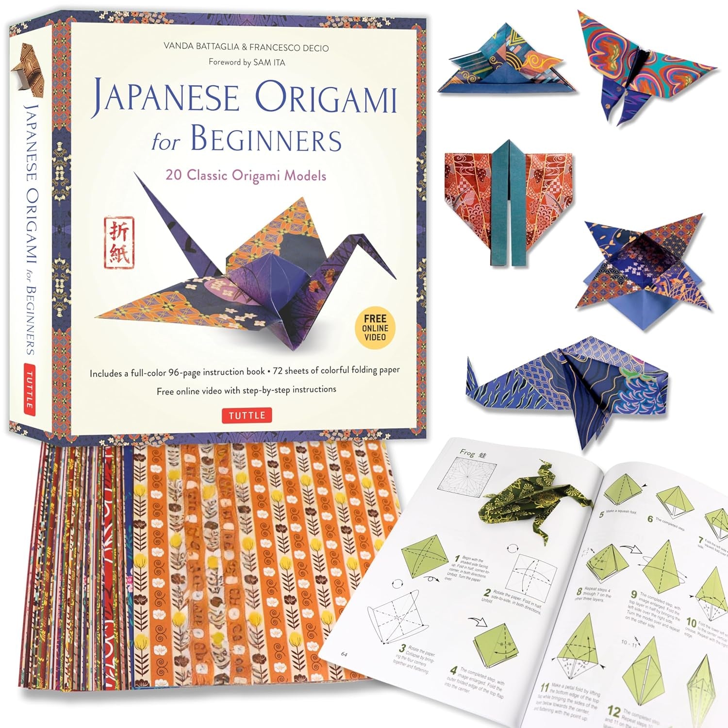 Japanese Origami for Beginners Kit – Fun, Simple & Meaningful Paper Crafting