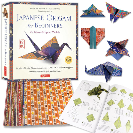 Japanese Origami for Beginners Kit – Fun, Simple & Meaningful Paper Crafting