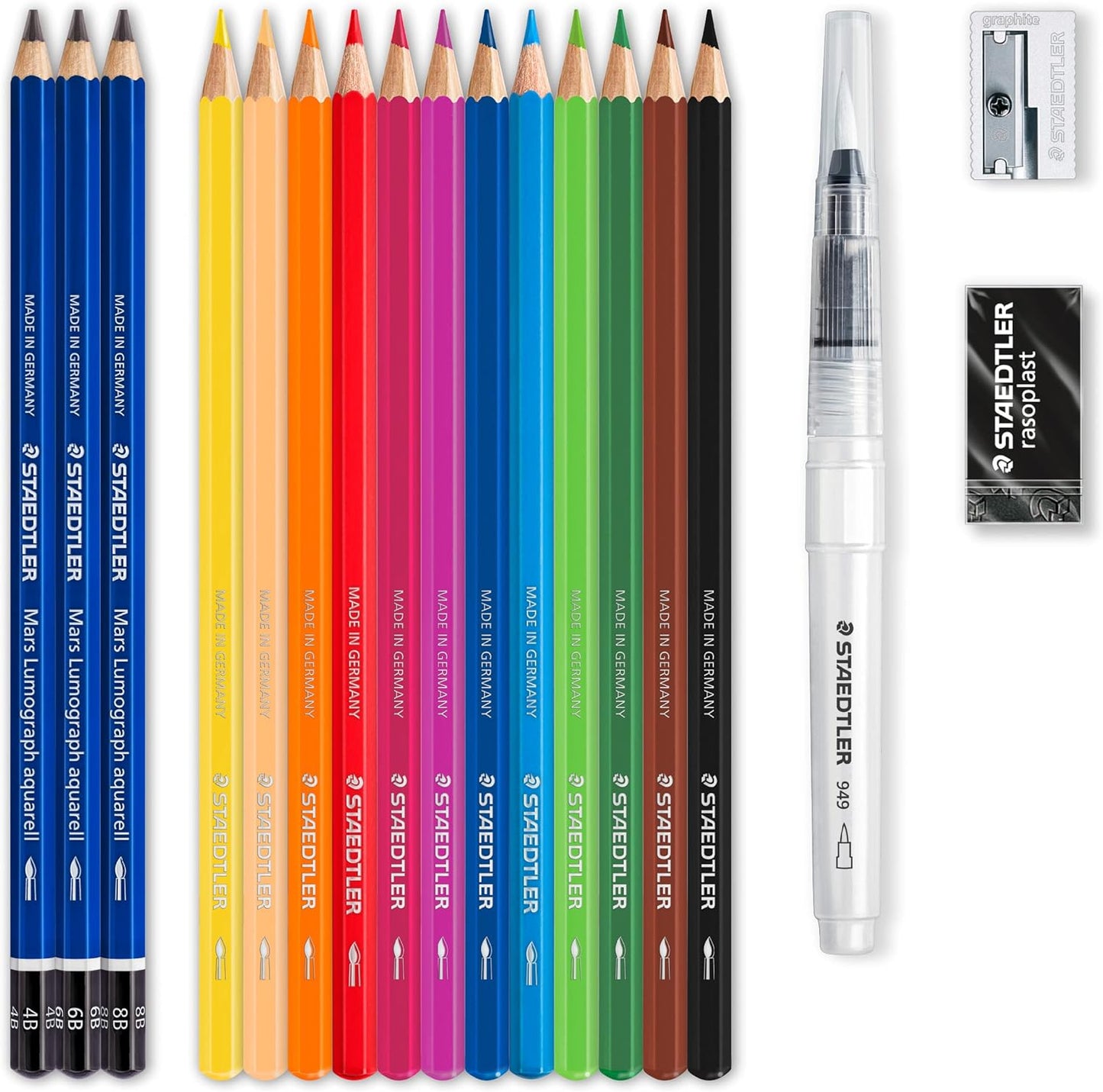 STAEDTLER Mixed Watercolour Set – Ideal for Classical Watercolour Drawings & Sketches