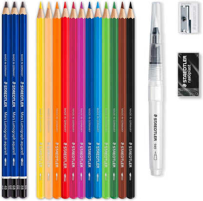STAEDTLER Mixed Watercolour Set – Ideal for Classical Watercolour Drawings & Sketches