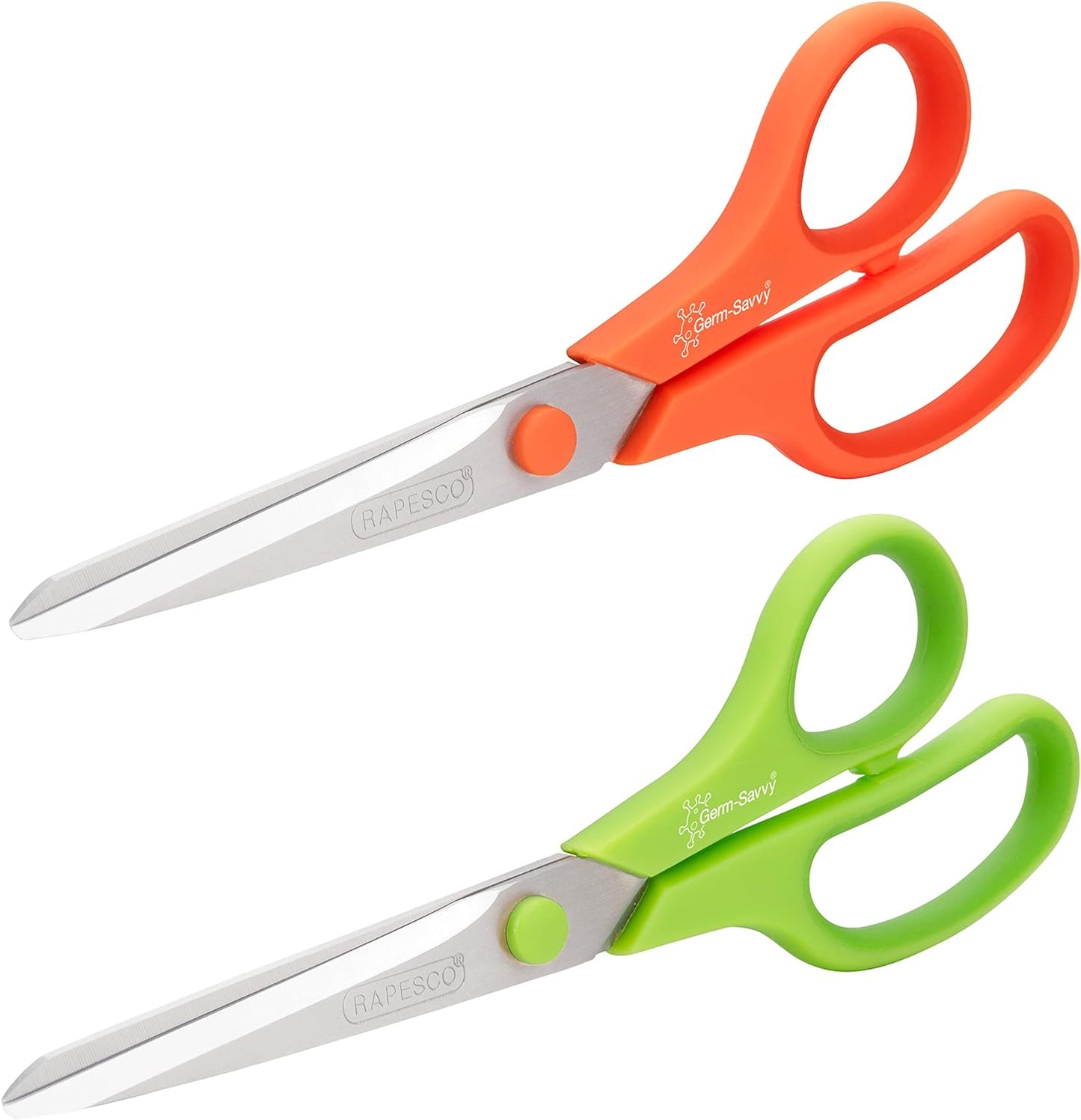 Soft Grip Titanium Coated Scissors – Pack of 3 for Comfort & Precision