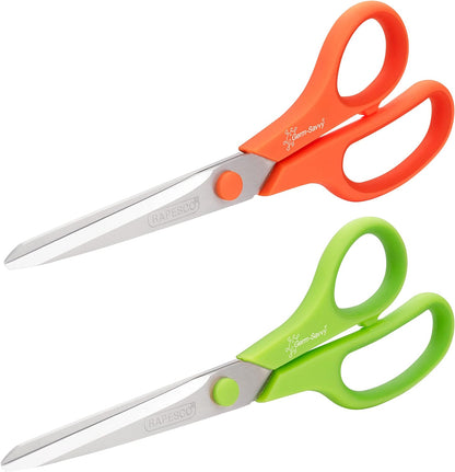 Soft Grip Titanium Coated Scissors – Pack of 3 for Comfort & Precision
