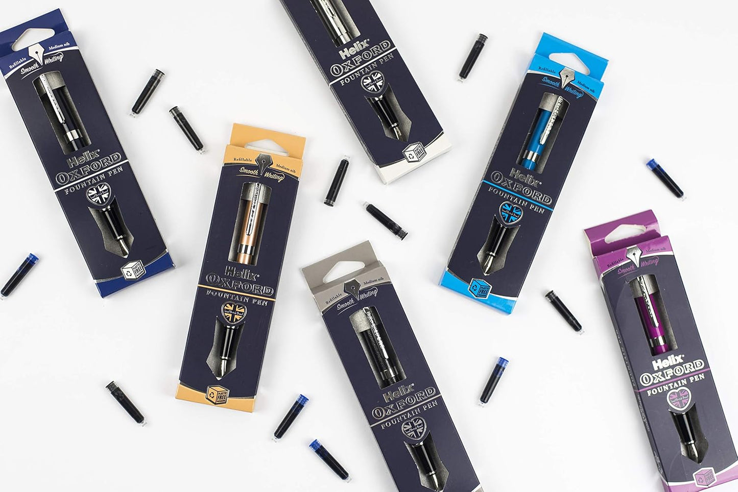 Helix Oxford Fountain Pen – Elegant Design & Smooth Writing Experience