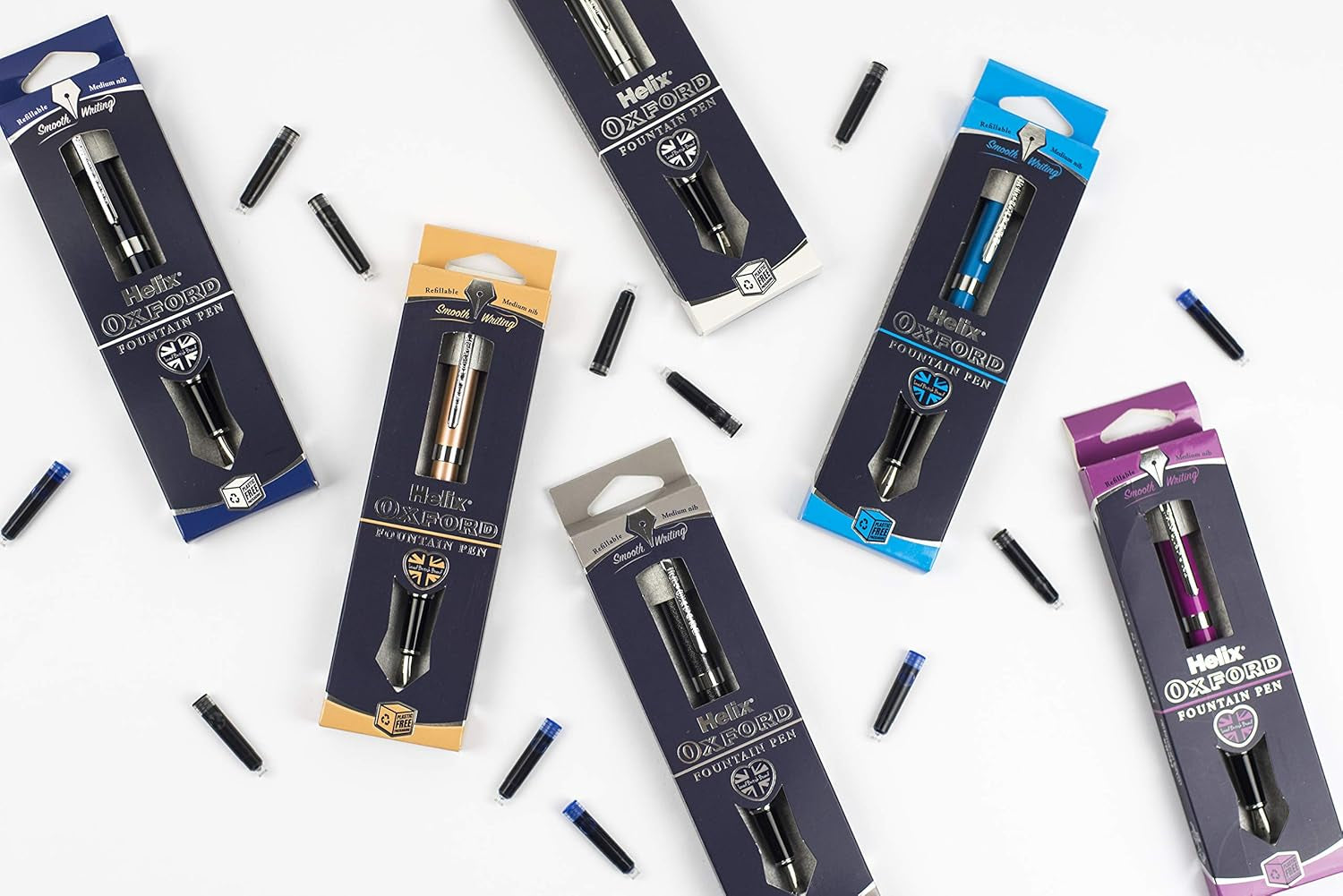 Helix Oxford Fountain Pen – Elegant Design & Smooth Writing Experience