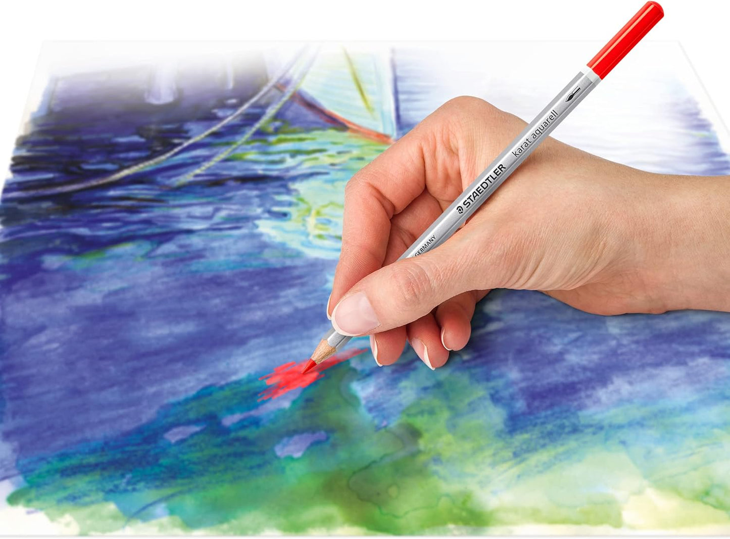 STAEDTLER Karat Aquarell Watercolour Pencils – High-Quality & Versatile for Creative Expression