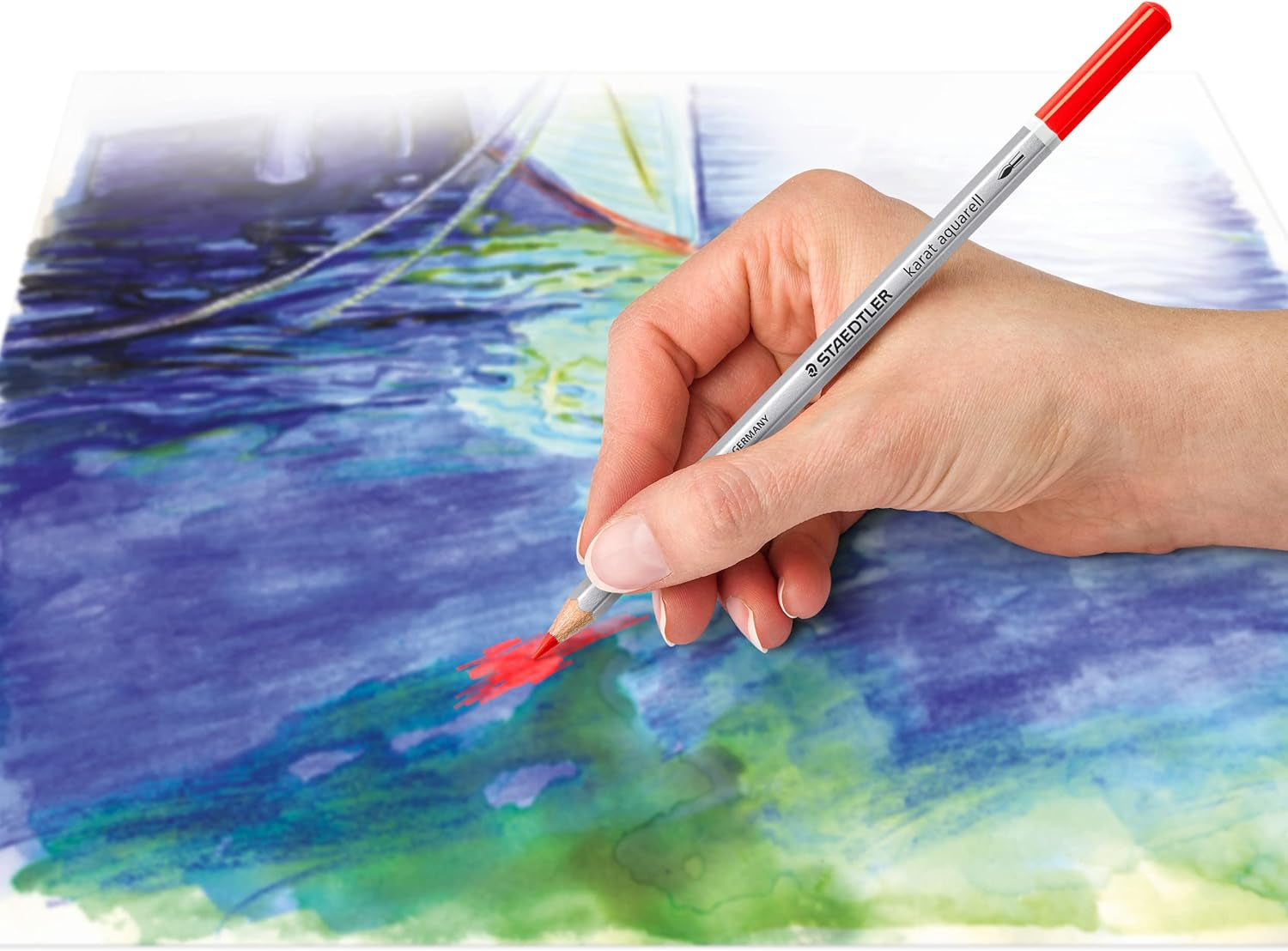 STAEDTLER Karat Aquarell Watercolour Pencils – High-Quality & Versatile for Creative Expression