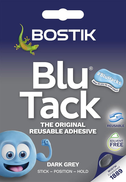Bostik Blu Tack White – The Original Reusable Adhesive
