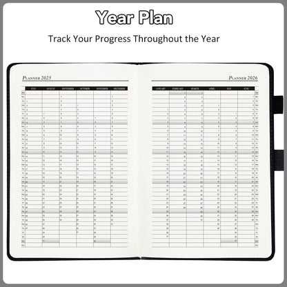 A5 Academic Diary 2025-2026 – Elegant, Secure & Perfect for Daily Planning