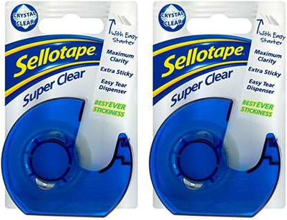 Sellotape Super Tape – High Clarity & Fuss-Free Wrapping