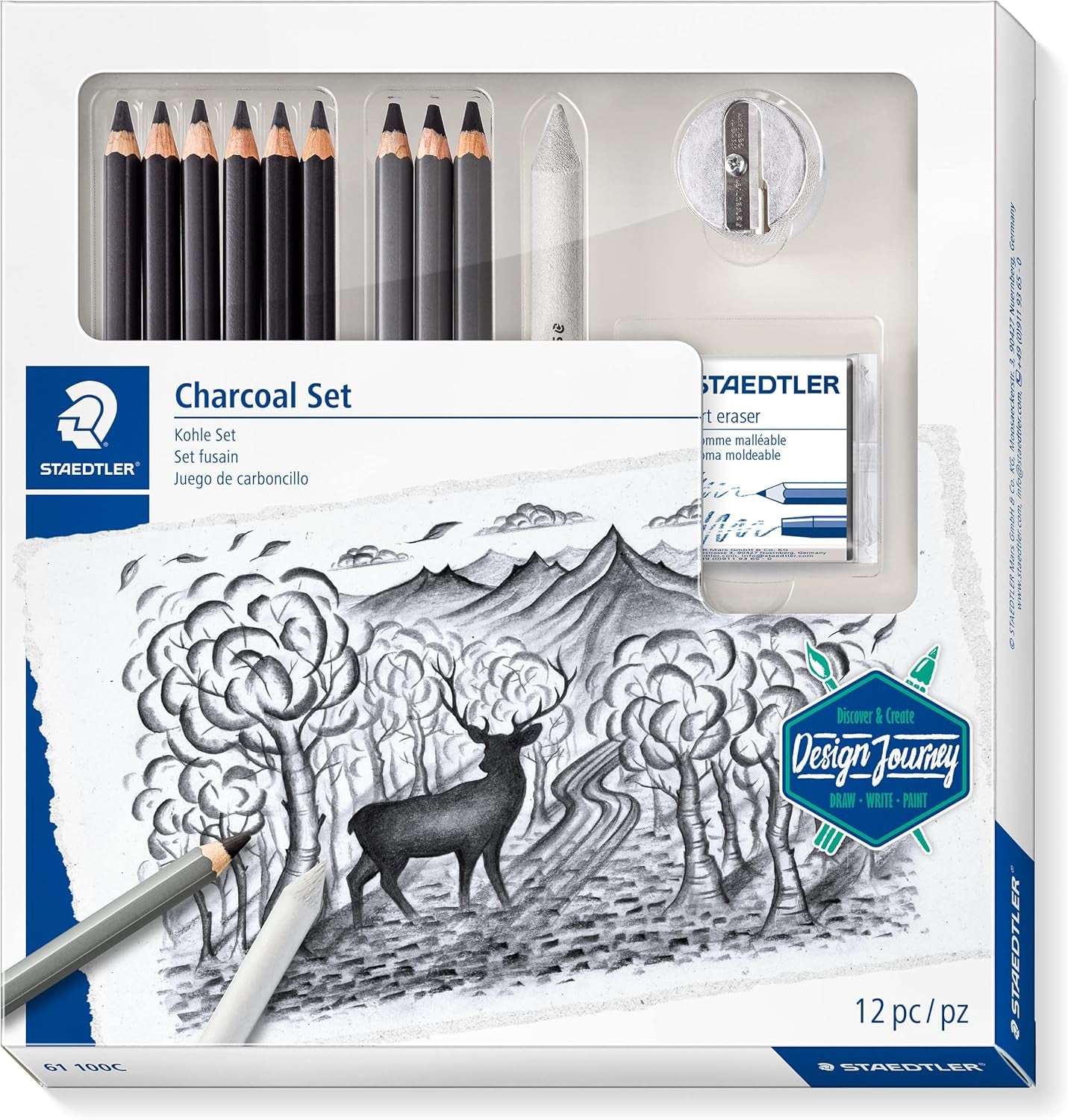 STAEDTLER Mixed Watercolour Set – Ideal for Classical Watercolour Drawings & Sketches