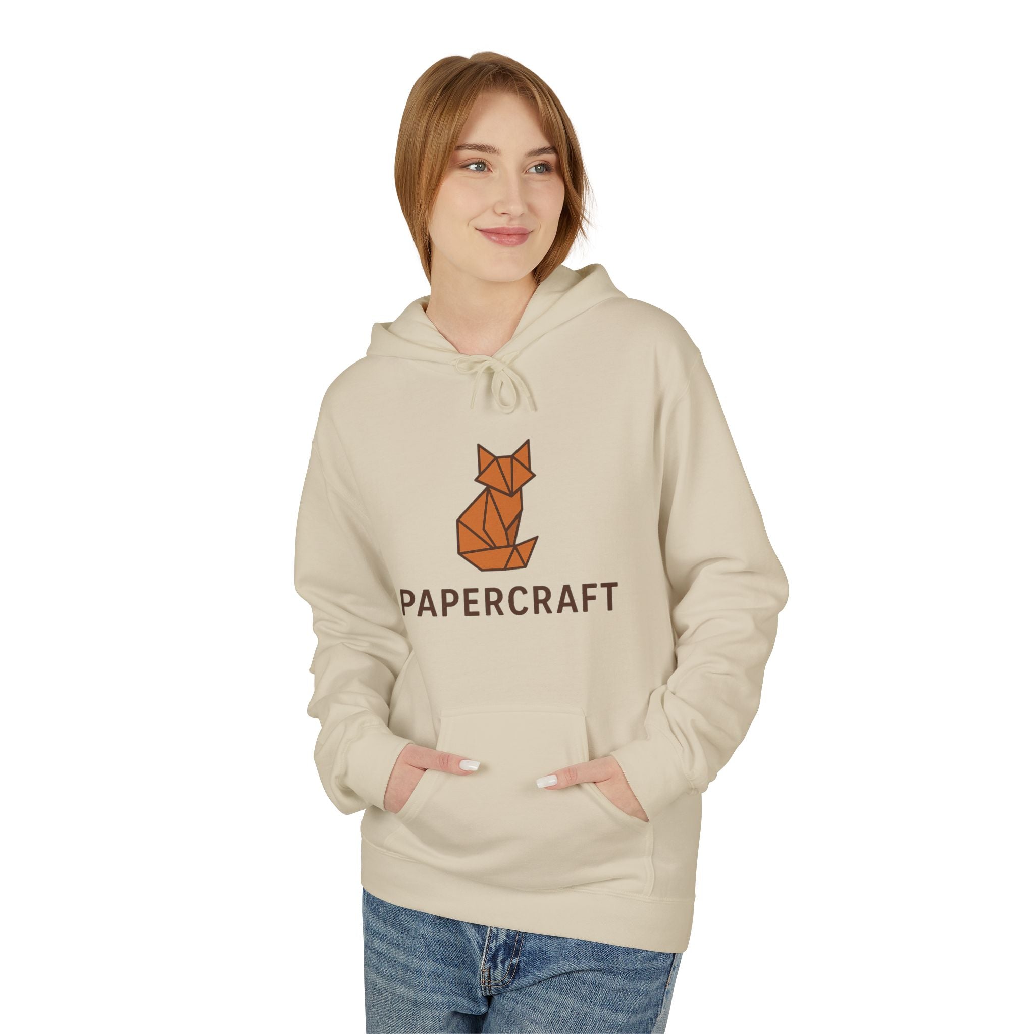 Papercraft Fleece Hoodie