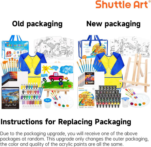 Shuttle Art 69-Piece Complete Kids Art Set
