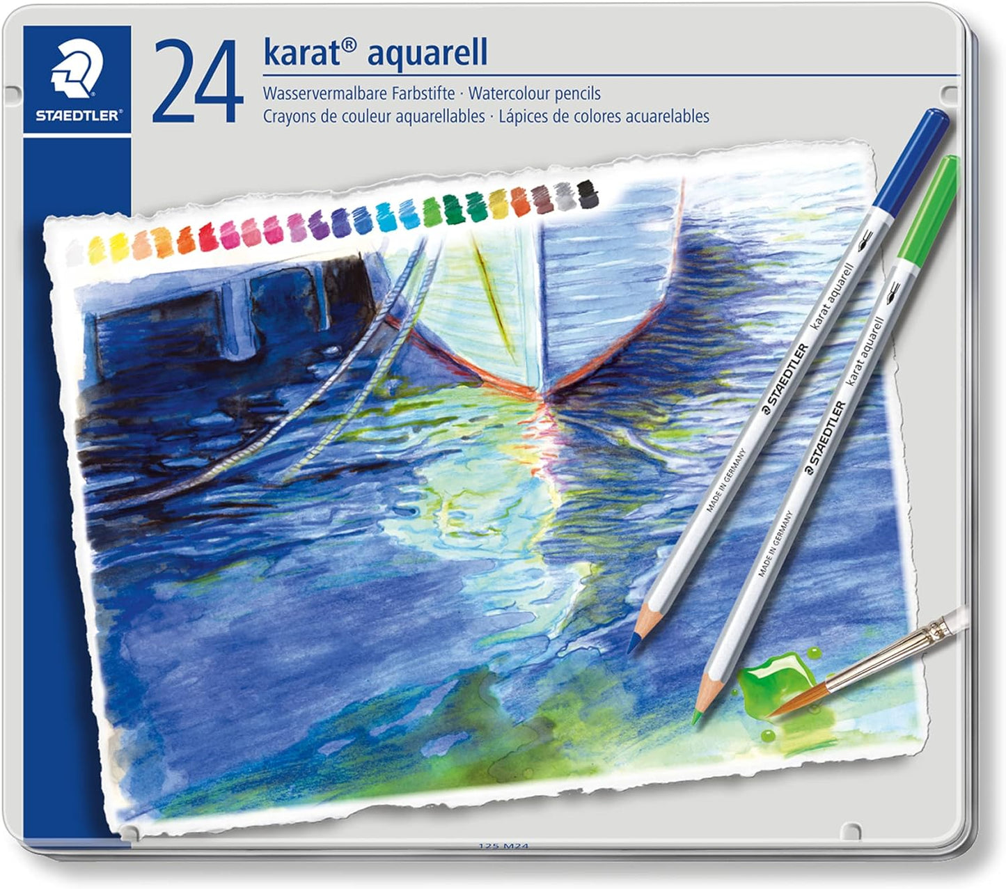 STAEDTLER Karat Aquarell Watercolour Pencils – High-Quality & Versatile for Creative Expression