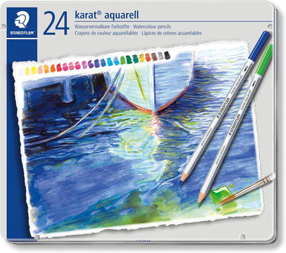STAEDTLER Karat Aquarell Watercolour Pencils – High-Quality & Versatile for Creative Expression