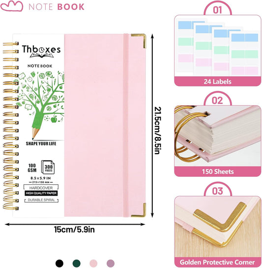 A5 Lined Notebook – Durable, Organized & Perfect for Everyday Use
