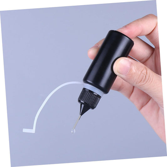 STOBOK 10Pcs Applicator Bottles for Crafting and Glue Application Plastic Squeeze Bottles with Cap for Home and Travel Use