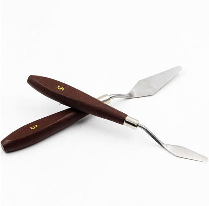 5-Piece Artist Painting Palette Knife Set – Flexible, Durable & Versatile