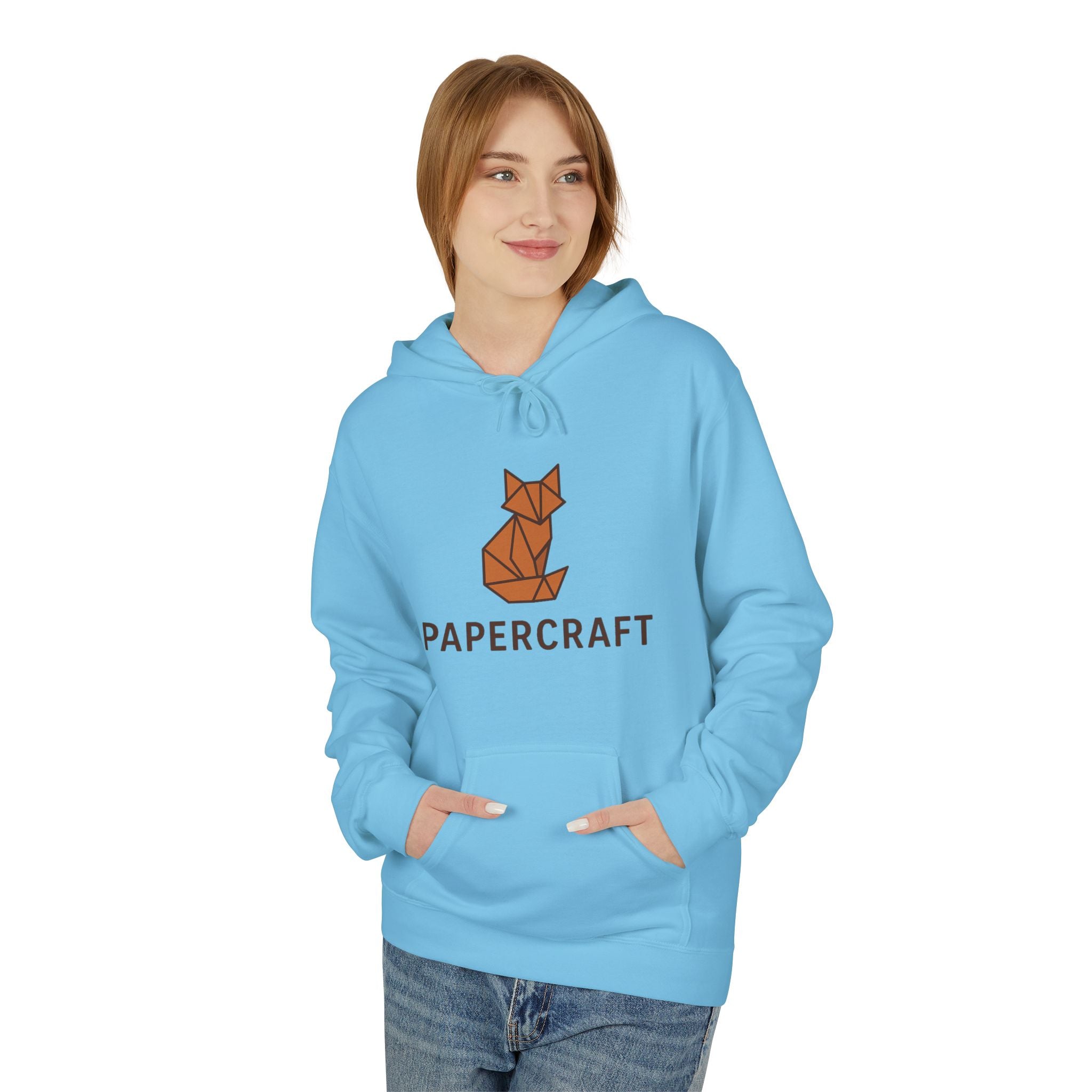 Papercraft Fleece Hoodie
