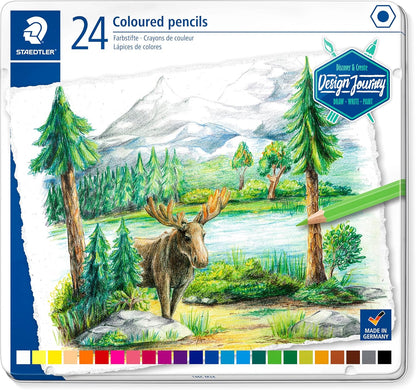 STAEDTLER High-Quality Coloured Pencils – Vibrant & Blendable for Creative Expression