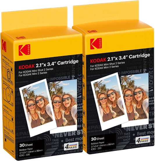 Kodak 4PASS Photo Paper Cartridge – 60 Sheets