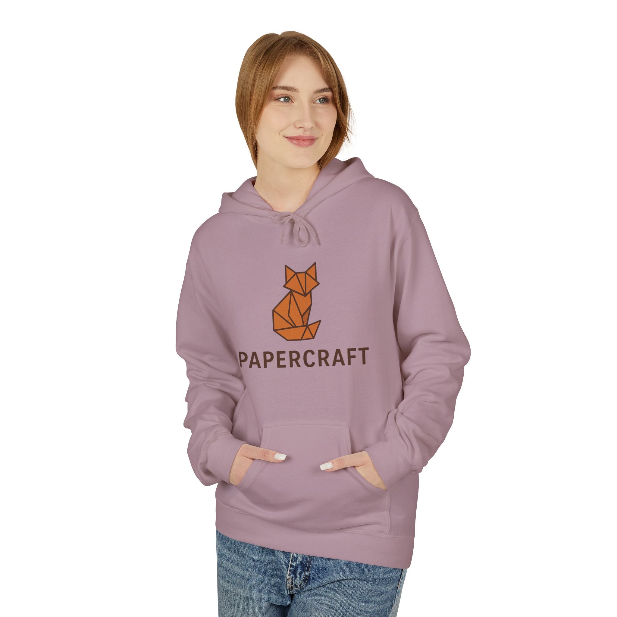 Papercraft Fleece Hoodie