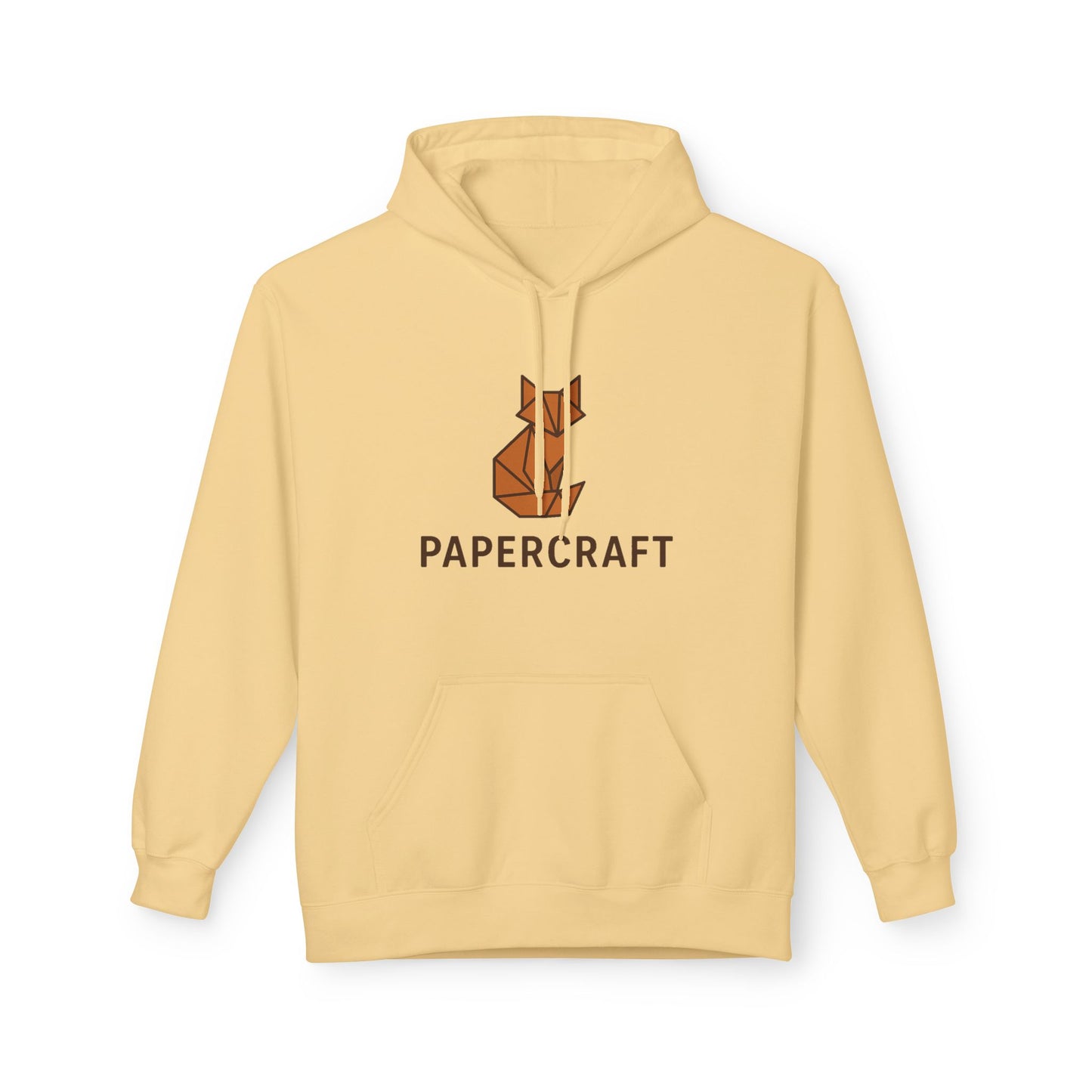 Papercraft Fleece Hoodie