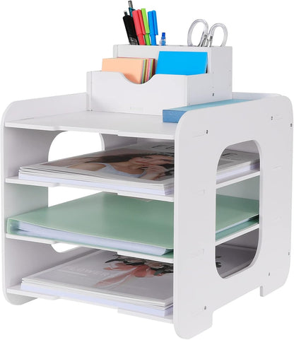 Letter Tray Organizer – 4/5/7 Tier A4 Paper Storage Rack
