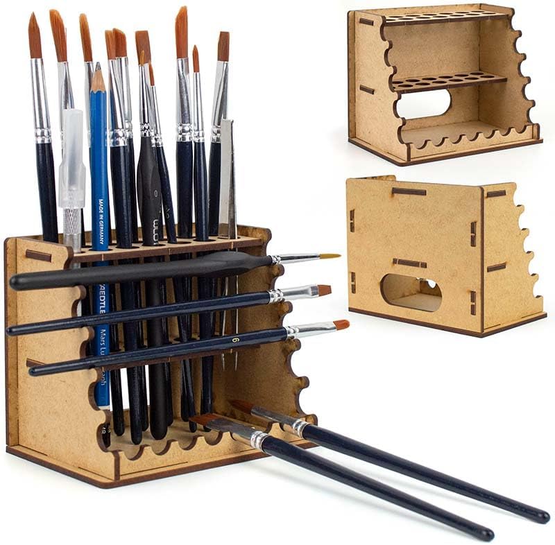 ProScale Hobbies Brush & Tool Organiser – Keep Your Workspace Neat & Efficient
