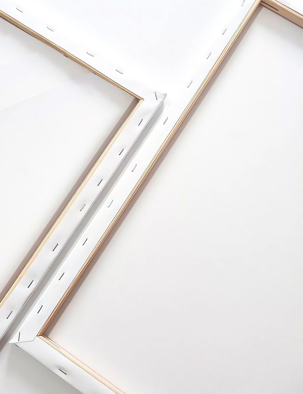 Stretched Canvas for Painting – 100% Cotton, Triple-Primed (Multiple Sizes & Packs)