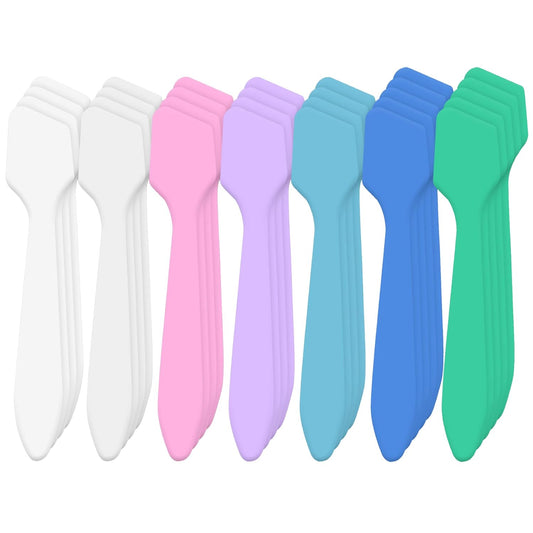 SOL 30Pk Coloured Kids Glue Spreader Set – Non-Stick Plastic Spreaders for PVA Glue, Arts & Crafts Accessories, Paint, and Classroom Projects – Flexible, Easy-To-Clean Design for Precise Application