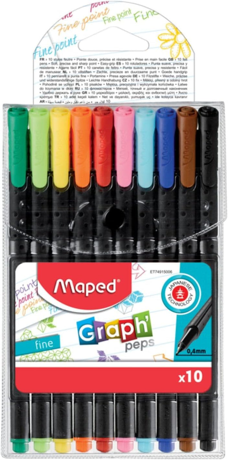 STAEDTLER Triangular Fine Liner Pens – Precision & Comfort for Effortless Writing