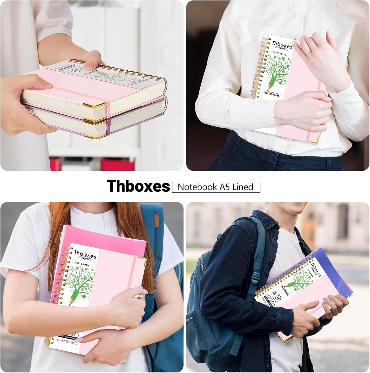 A5 Lined Notebook – Durable, Organized & Perfect for Everyday Use