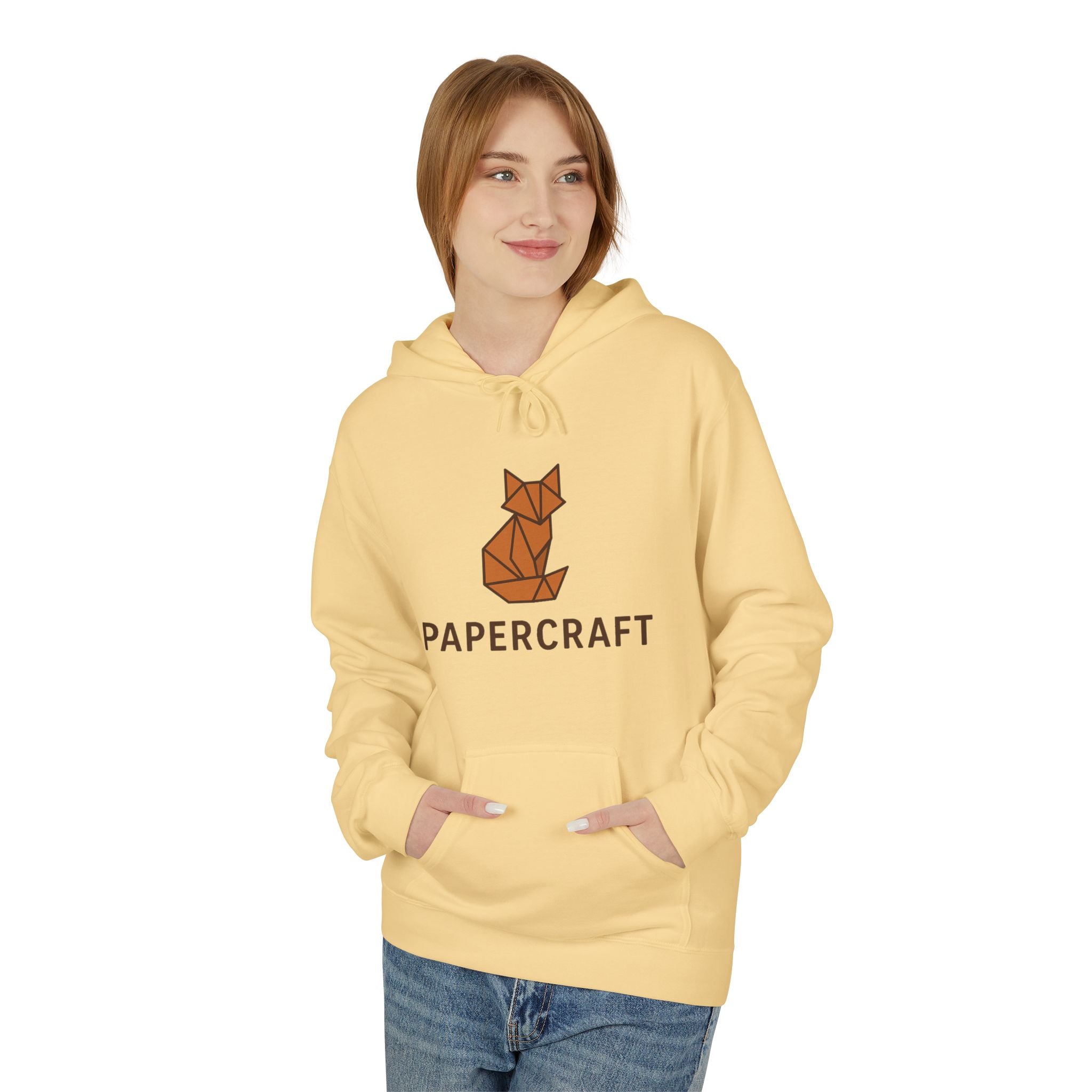 Papercraft Fleece Hoodie