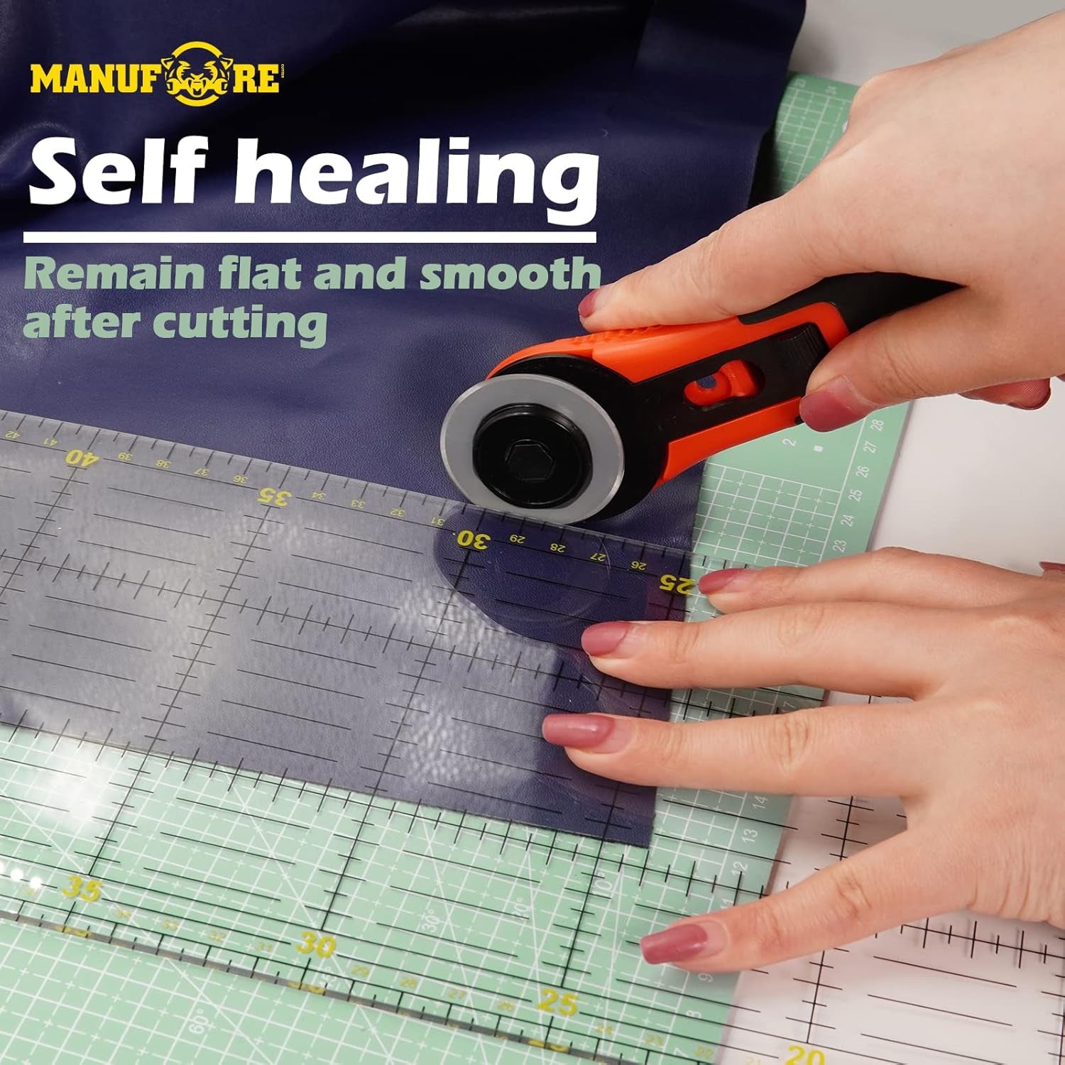 Self-Healing Cutting Mat Set – A3, A4 & A5 (3-Pack, Double-Sided PVC)