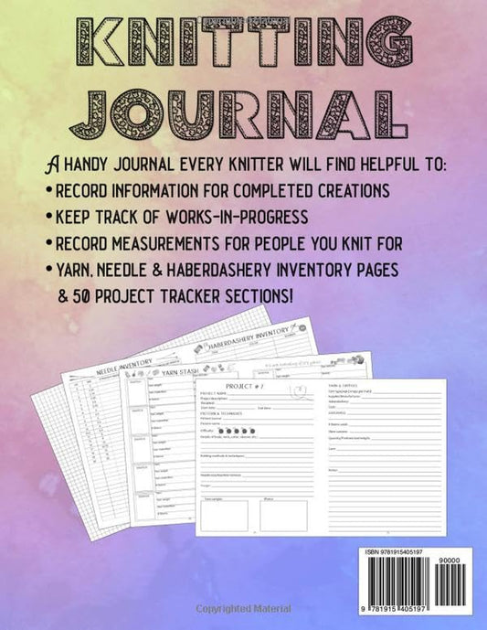 Knitting Planner & Project Journal – Stay Organized & Inspired