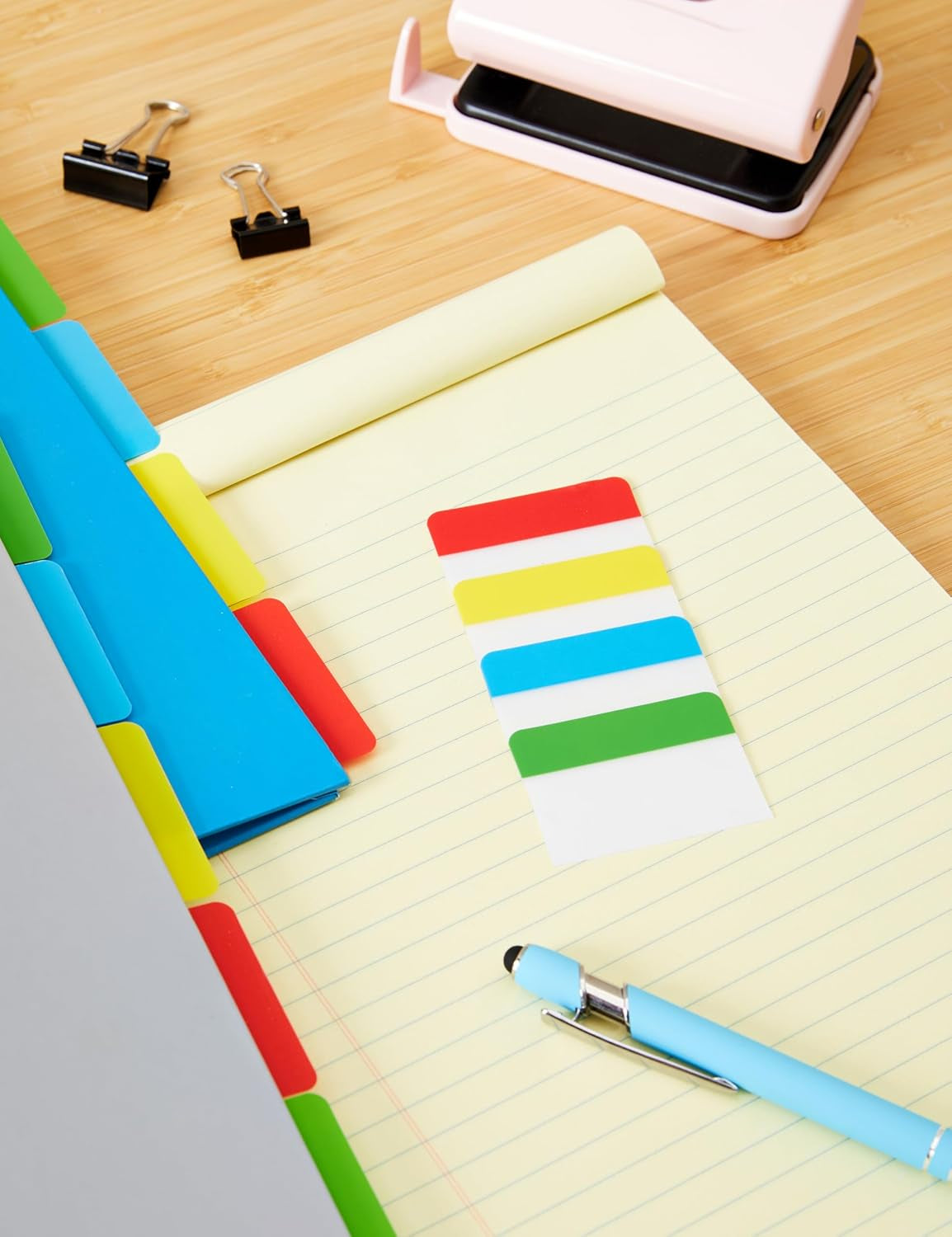Snopake Filing Index Tabs – Durable, Repositionable & Perfect for Organization