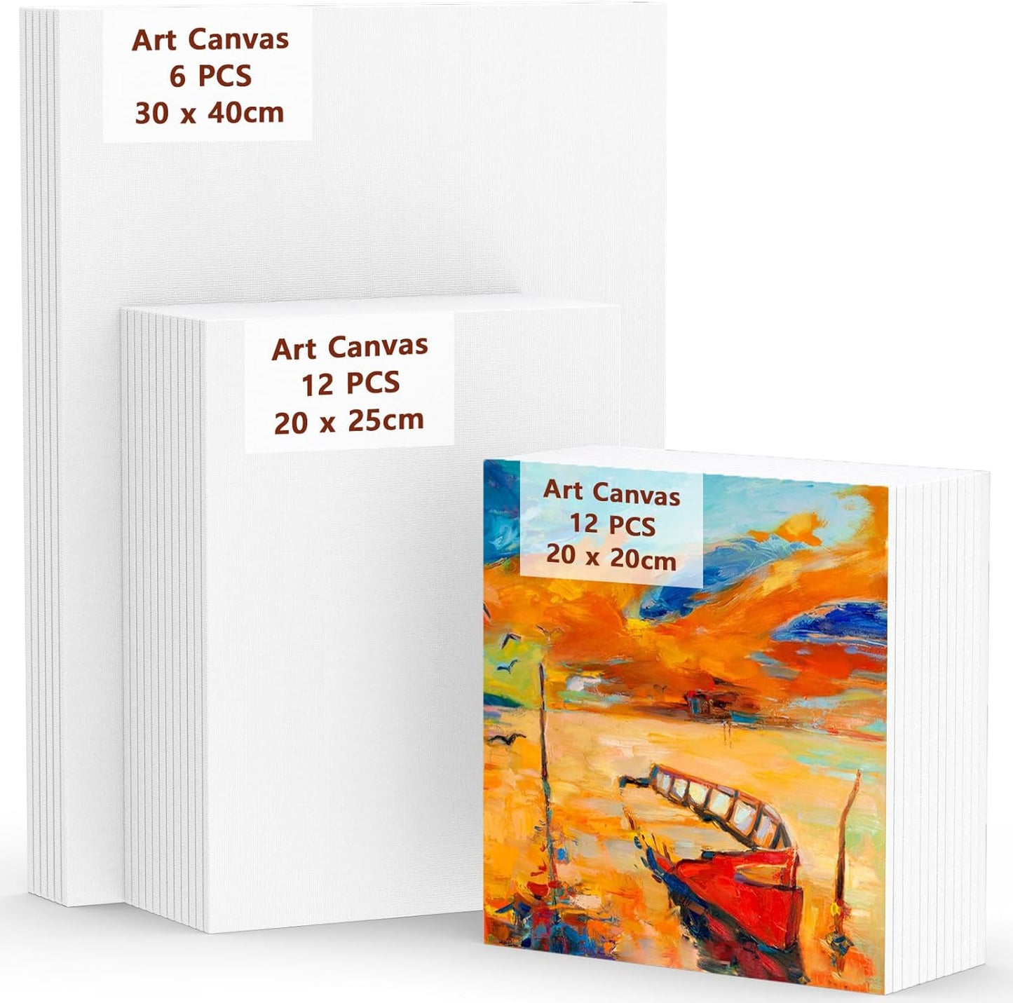Cotton Paint Canvas Set – Premium Quality for Artists & Hobbyists