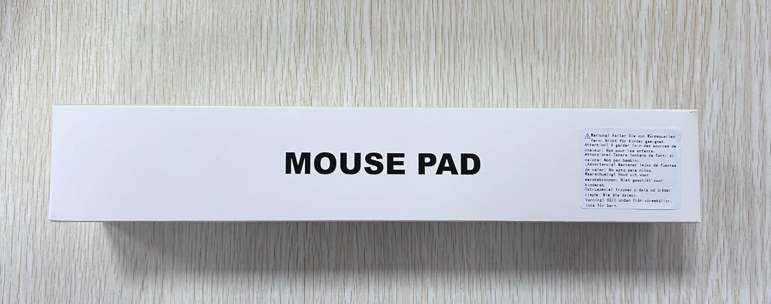 EFISH Black and White Japanese Cherry Tree Blosson Mouse Pad (31.5 × 11.8 × 0.12 Inch) Extended Large Mouse Mat Desk Pad, Stitched Edges Mousepad,Non-Slip Rubber Base,Gaming Mouse Pad