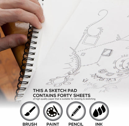 A4 Artist Sketch Pad – Premium Quality for Creativity & Expression