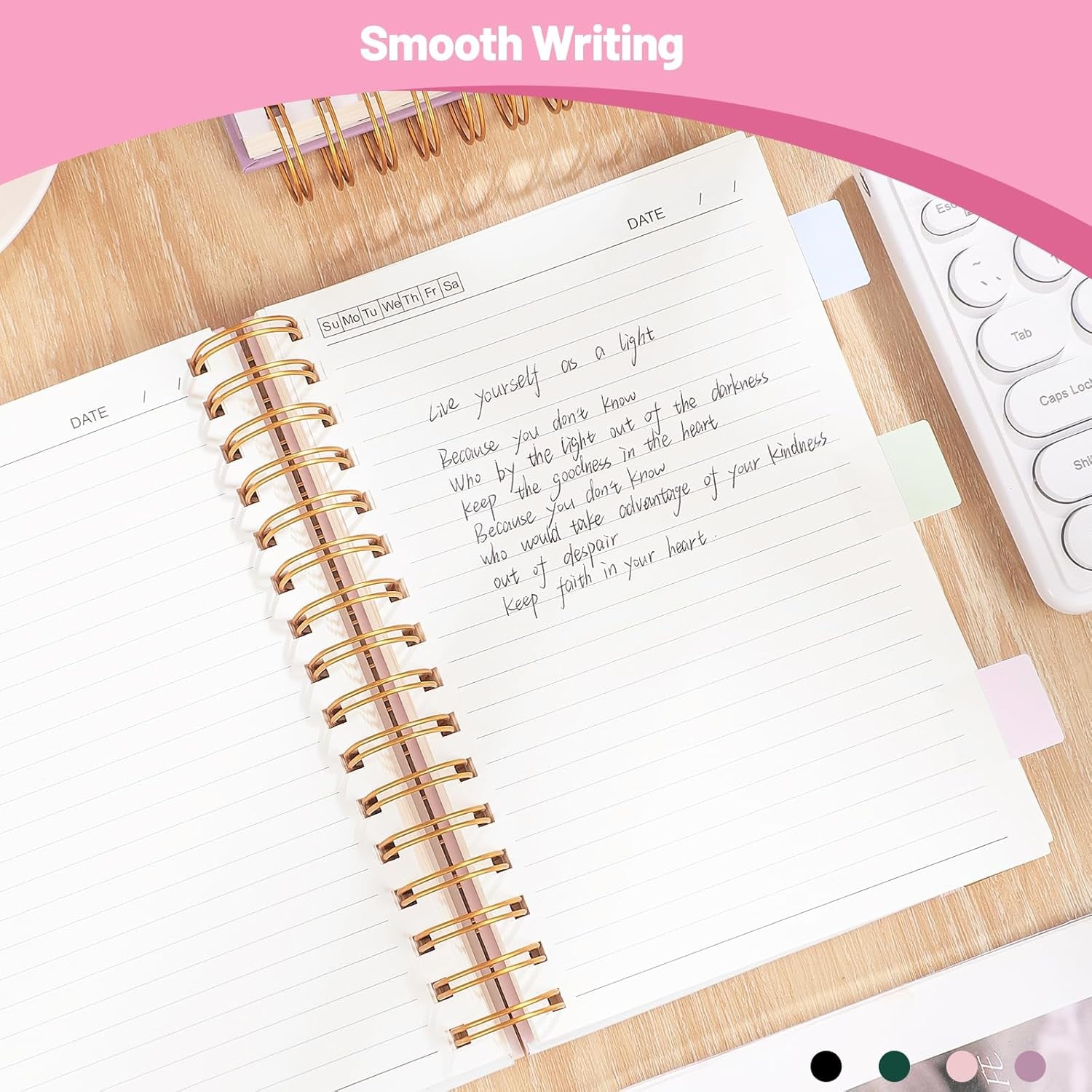 A5 Lined Notebook – Durable, Organized & Perfect for Everyday Use