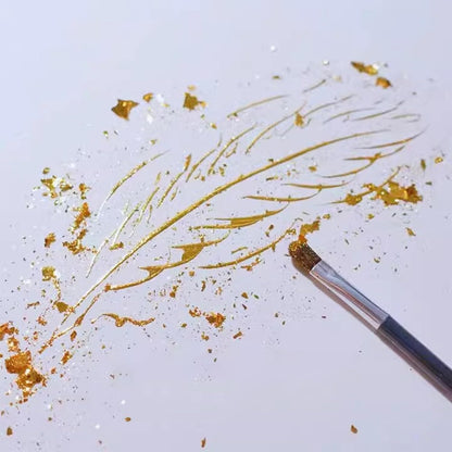 Gilding Adhesive Set – 100ml Water-Based Glue with Brush & Gloves